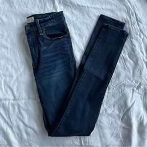 Abercrombie & Fitch Super Skinny Ankle High Rise Jeans Size 25/0r